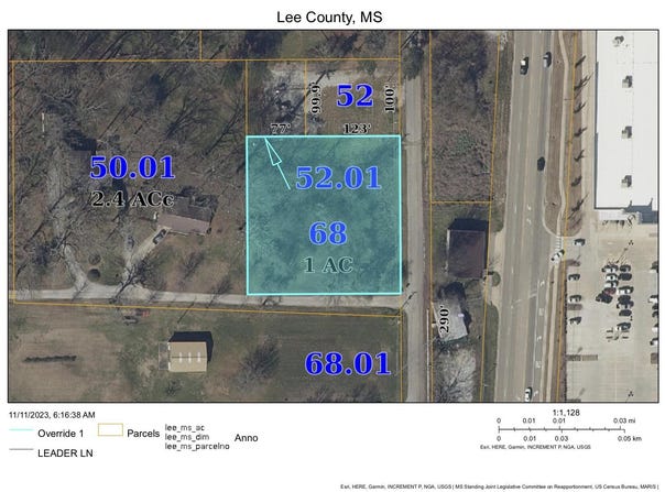 CR 681 (Beech Springs Rd), Tupelo, MS 38866