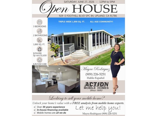 929 E Foothill Blvd Spc 84, Upland, CA 91786