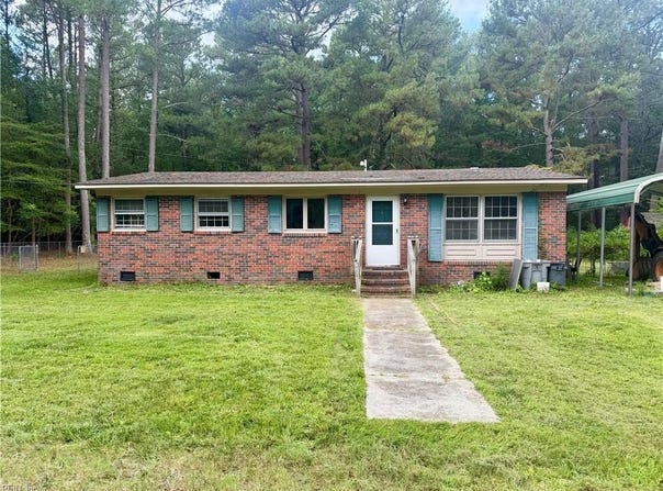 11964 Brittles Mill Road, Wakefield, VA 23888