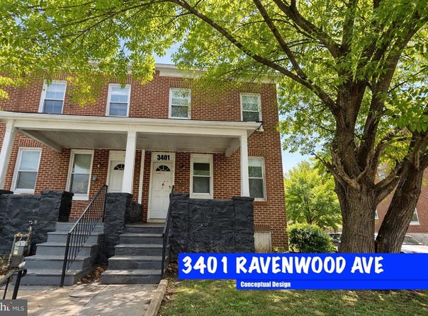 3401 RAVENWOOD Avenue, BALTIMORE, MD 21213