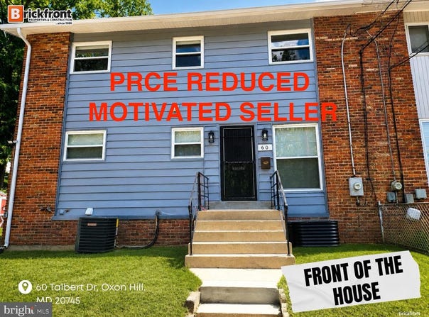 60 TALBERT Drive, OXON HILL, MD 20745