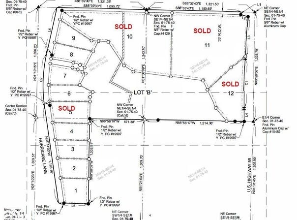 Hurricane Lane Lot 6, Oakland, IA 51560