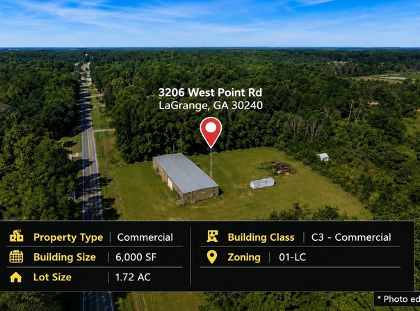 3206 West Point Road, Lagrange, GA 30240