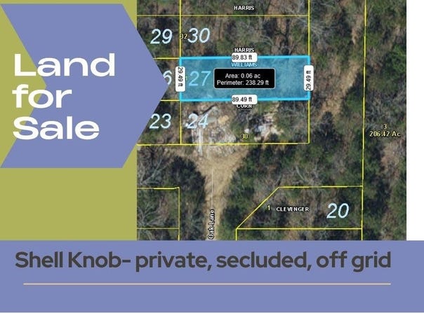 Gumbo Woods lot: #27, Shell Knob, MO 65747