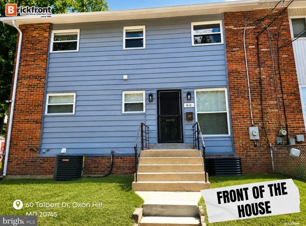 60 TALBERT Drive, OXON HILL, MD 20745