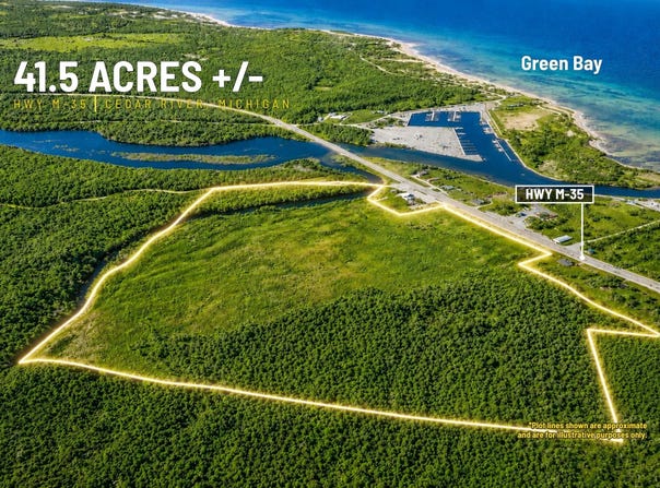 M-35, Cedar River, MI 49887