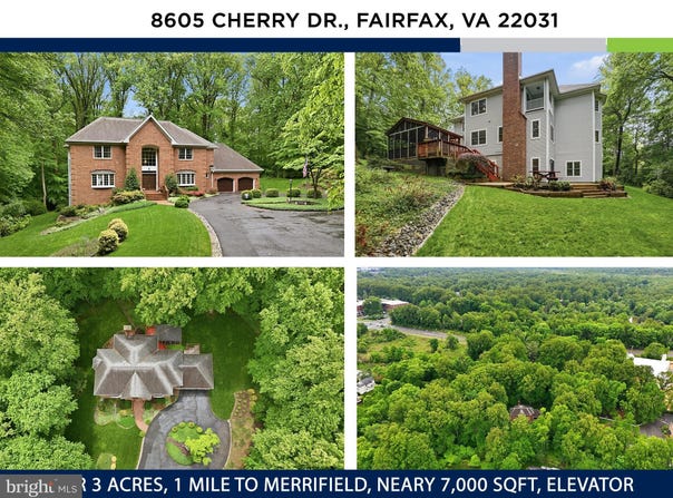 8605 CHERRY Drive, FAIRFAX, VA 22031