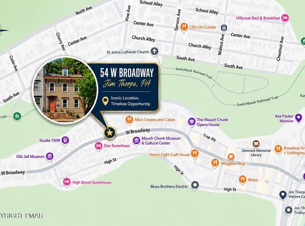 54 W Broadway, Jim Thorpe, PA 18229