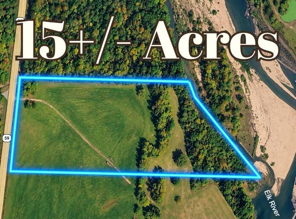 15+/- Ac. Missouri 59, Noel, MO 64854
