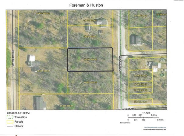W Foreman Road, Baldwin, MI 49304