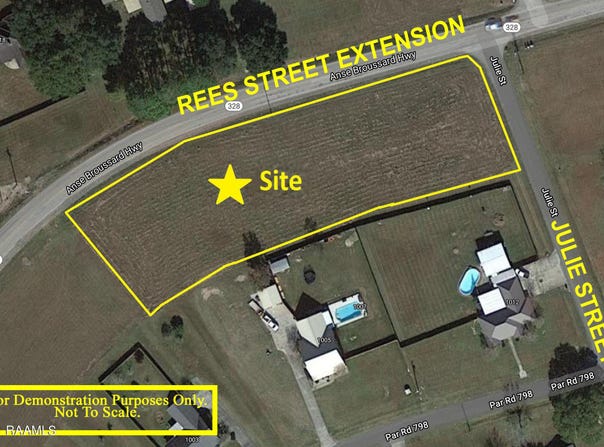 Rees Street Extension, Breaux Bridge, LA 70517