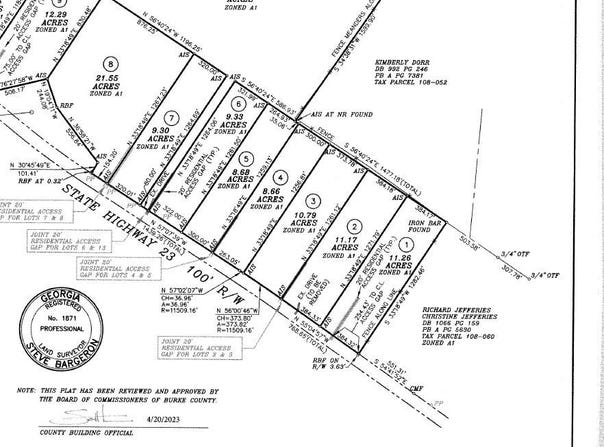 Ga Highway 23, Waynesboro, GA 30830