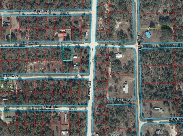 NE 65TH Lane, BRONSON, FL 32621