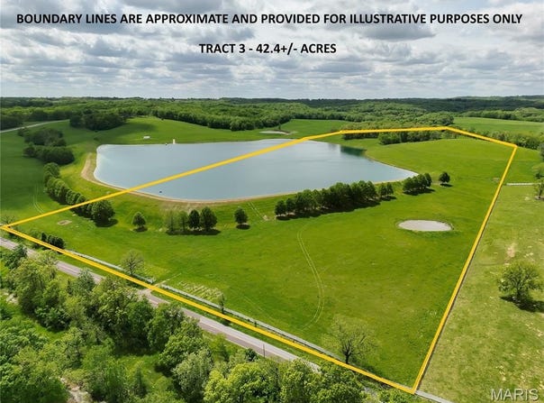 Highway D - Tract 3 (42.4+/- Acres), Eolia, MO 63344
