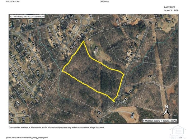 Old Sand Rd, Ridgeway, VA 24148