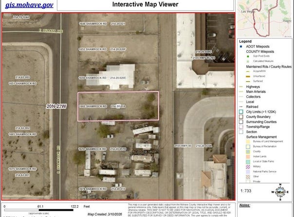 1662 Shamrock Road, Bullhead City, AZ 86442