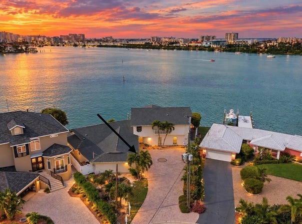 290 BAYSIDE DRIVE, CLEARWATER BEACH, FL 33767