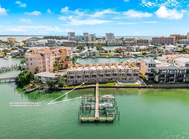 200 BRIGHTWATER Drive, CLEARWATER BEACH, FL 33767