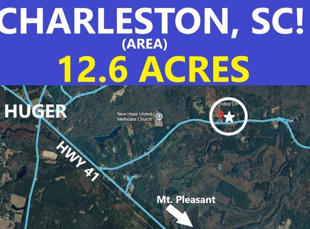 United Drive, Huger, SC 29450
