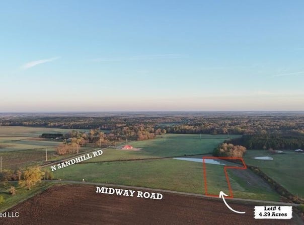Midway Road lot: 4, Lena, MS 39094