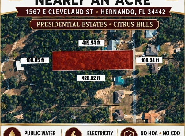 1567 E Cleveland Street, Hernando, FL 34442