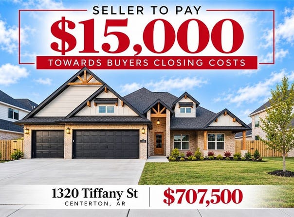 1320 Tiffany Street, Centerton, AR 72719