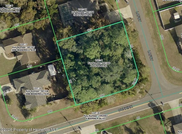 Dunkirk Road, Spring Hill, FL 34608