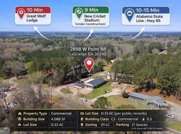 2898 West Point Road, Lagrange, GA 30240