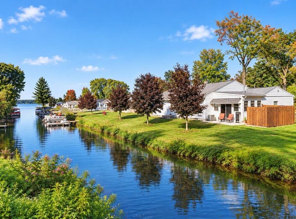 1717 E Hess Lake Drive, Grant, MI 49327