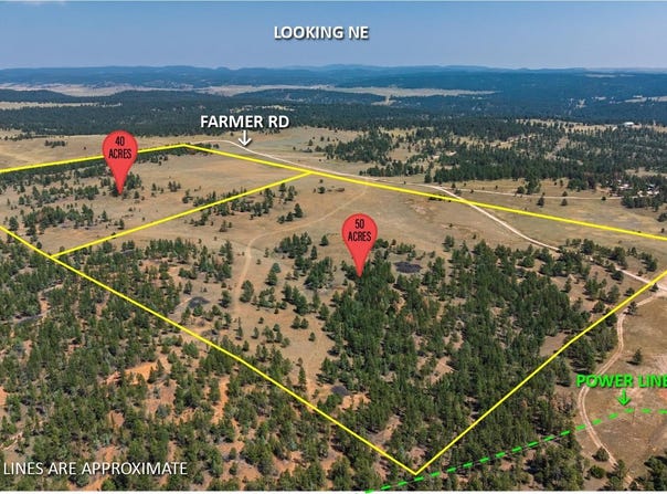 50 acres Farmer Road, Custer, SD 57730