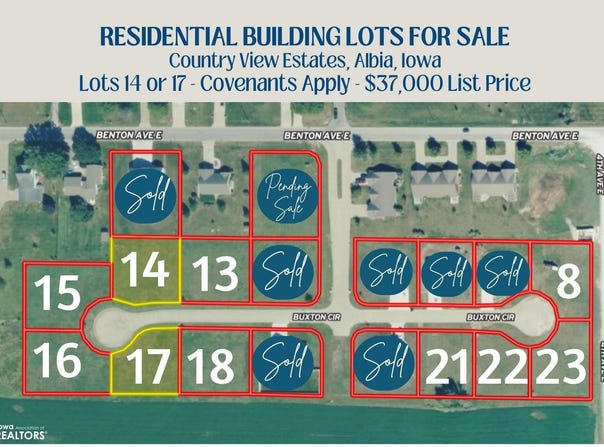 Benton Avenue Lot 14, Albia, IA 52531
