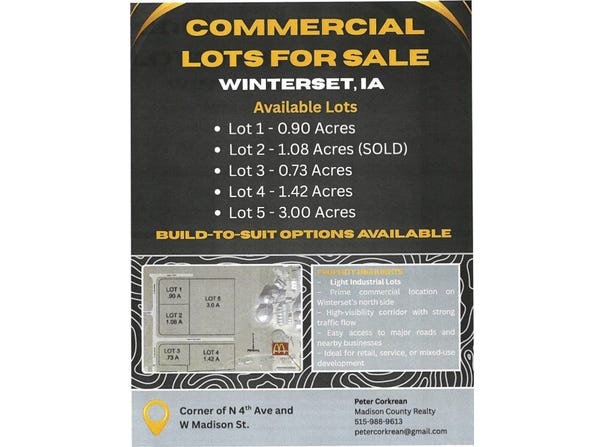 4th Avenue N lot: 3, Winterset, IA 50273