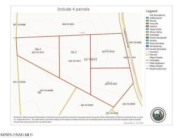 S Walnut Grove, Kirkland Junction, AZ 86332