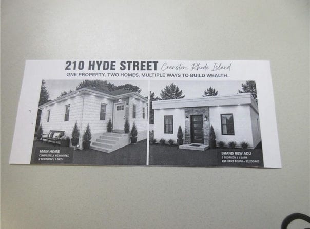 210 Hyde Street, Cranston, RI 02920