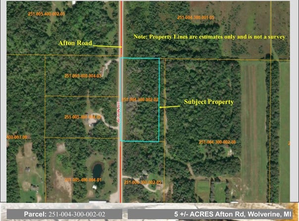 VL Afton Road, Wolverine, MI 49799