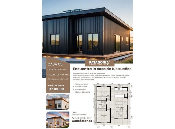 Patagonia Steel Frame (Puerto Tirol), Centro - Resistencia, Chaco