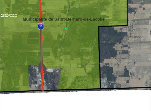 Rg St-André, Saint-Bernard-de-Lacolle, Quebec J0J1V0