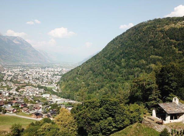 Martigny-Combe, Valais 1920