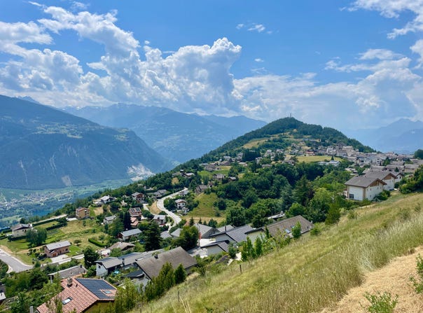 Lens, Valais 1978