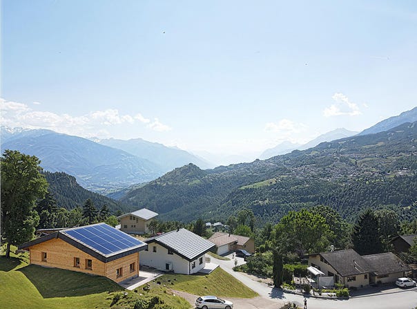 Icogne, Valais 1977