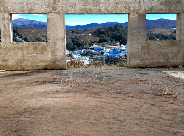 Júzcar, Andalusia