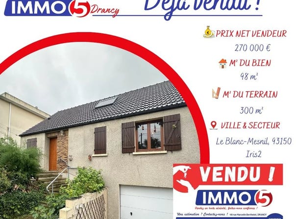 Le Blanc-Mesnil, Seine-Saint-Denis 93150