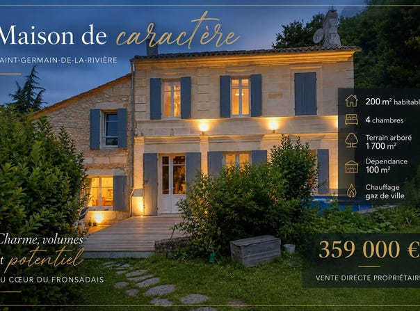 Saint-Germain-de-la-Rivière, Aquitaine 33240