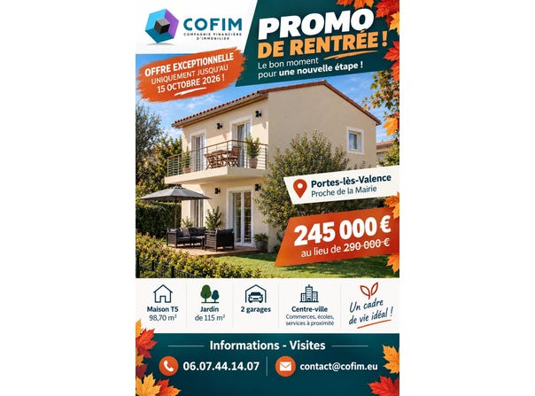 Portes-lès-Valence, Drôme 26800