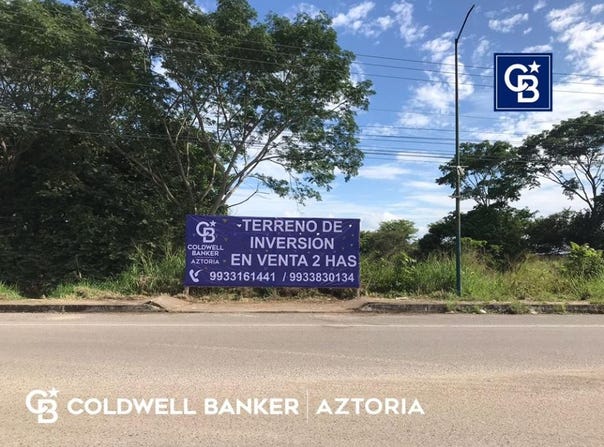 Sin calle, La Lima, Tabasco 86288