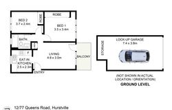 12/77 Queens Road, Hurstville, NSW 2220