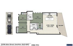 22/66 Allen Street, Hamilton, Qld 4007
