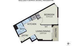 802/263 Franklin Street, Melbourne, Vic 3000