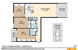 302/1-9 Dora St, Hurstville, NSW 2220