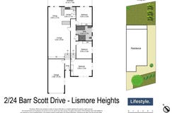 2/24 Barr Scott Drive, Lismore Heights, NSW 2480